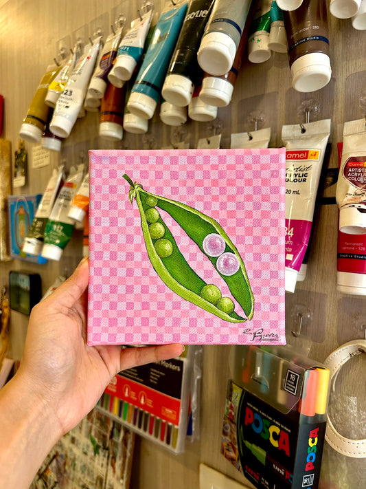 Titled: ‘Two Pearls in a Pod’
