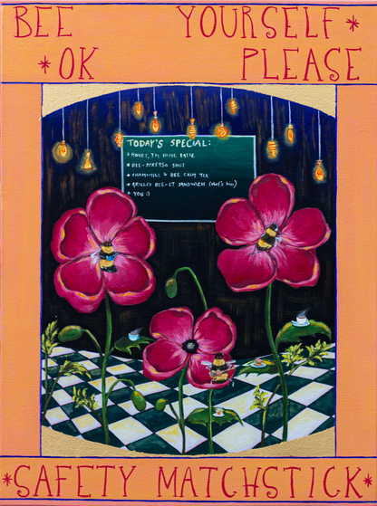 Bees in Cafe | Bookmark