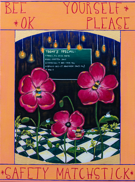 Bees in Cafe | Bookmark