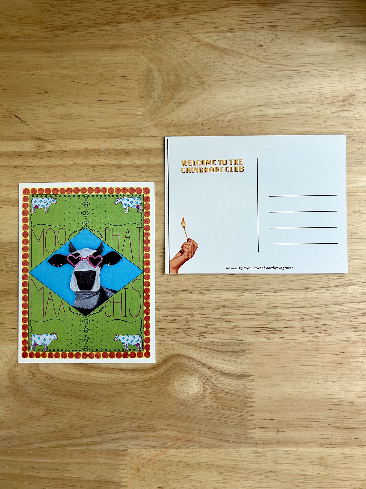 Cool Cow | Postcard