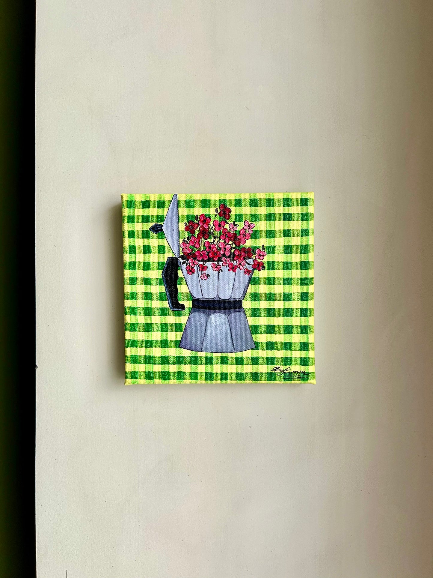 Titled: ‘Moka Flower Pot’