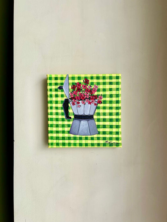 Titled: ‘Moka Flower Pot’