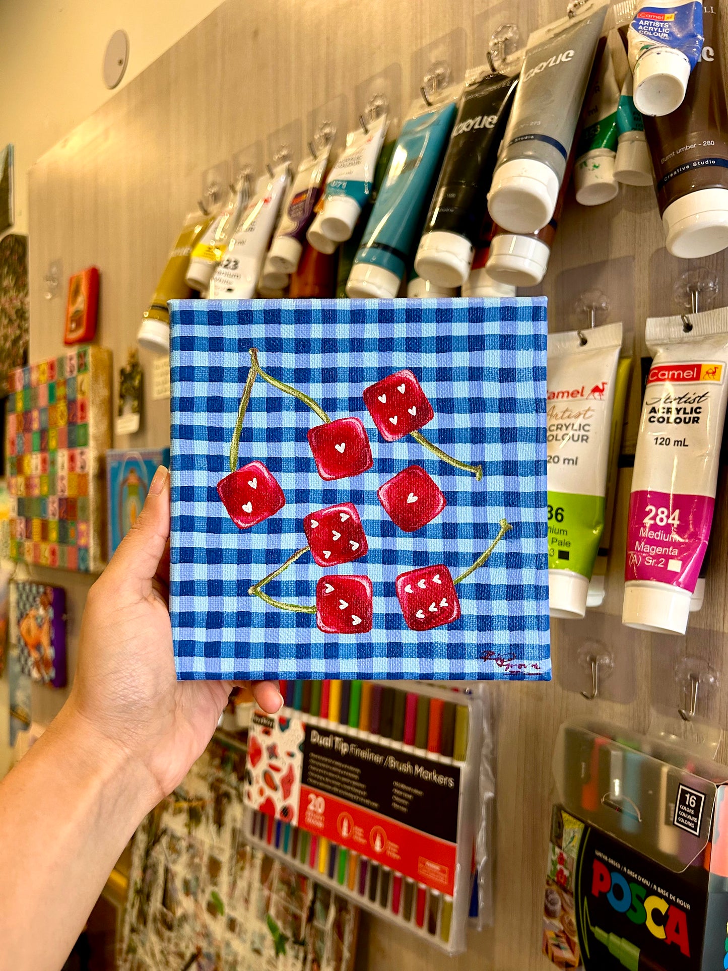 Titled: ‘Cherry Bl-awesome’